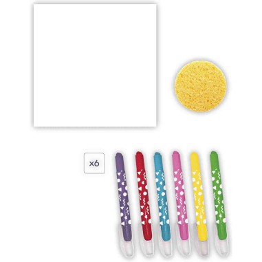 Coffret Créatif Dessin et Coloriage - 3 ans : Peinture par numéro & coloriage - Janod