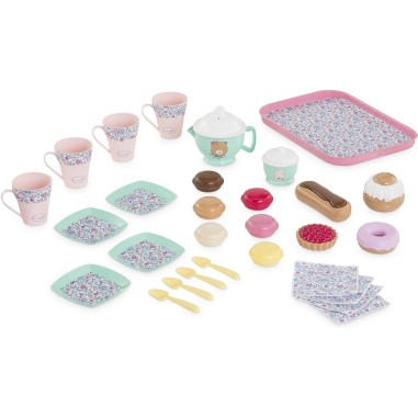 Coffret accessoires : ma dinette thé et goûter - Corolle
