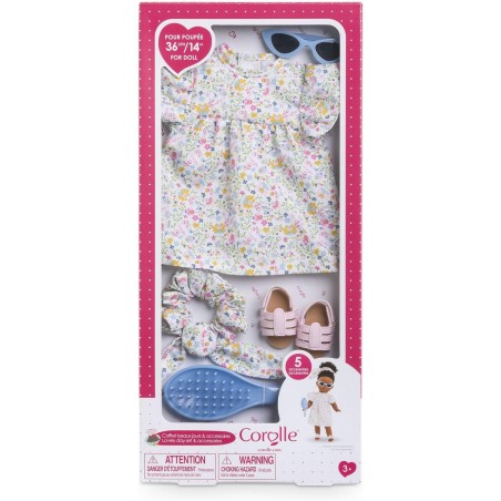 Coffret vêtement pour ma poupée 36 cm : beaux jours et accessoires - Corolle