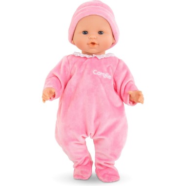 Vêtements pour grands poupons 36 cm mon classique : pyjama rose et bonnet - Corolle