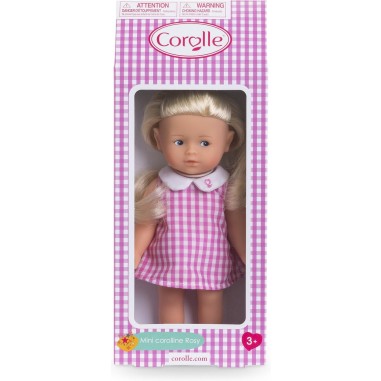 Mini poupée corolline 20 cm : rosy vichy - Corolle