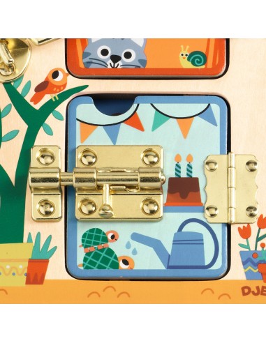 Jeux éducatifs bois - Cabanalock - Djeco