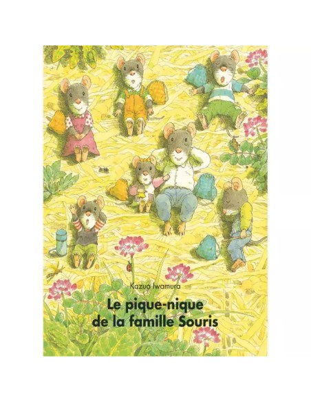 Livre Le pique-nique de la famille Souris - L'école des loisirs - Moulin Roty