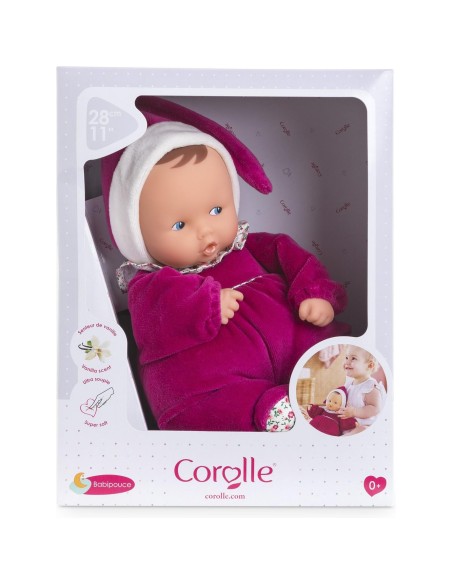 Babipouce 28 cm : rose grenadine - Corolle