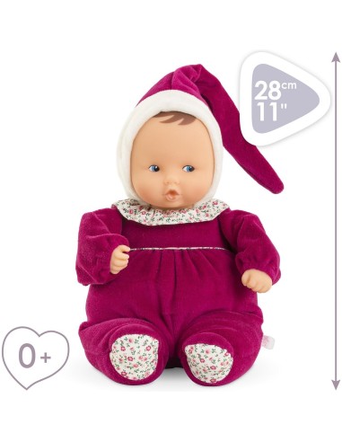 Babipouce 28 cm : rose grenadine - Corolle