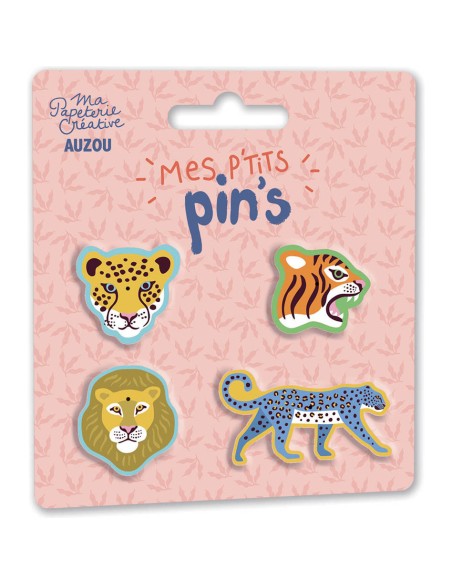 Ma papeterie créative - Mes p'tits pin's - Auzou
