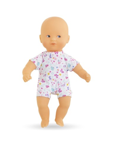 Coffret mini calin poupon 20 cm et accessoires : bonne nuit papillons - Corolle