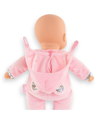 Mon premier doudou : poupon pti' cœur ours rose - Corolle