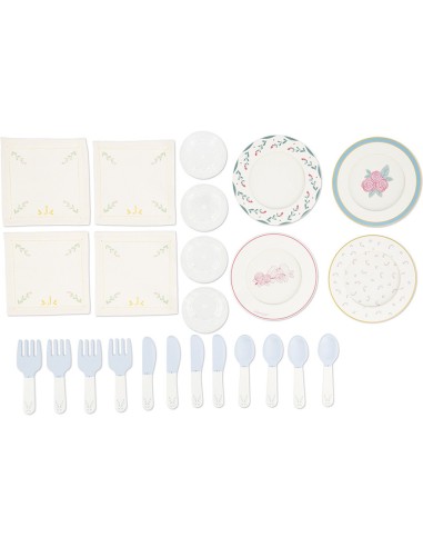 Dinette enfant 2 ans, dinette jouet - Valise dinette vintage - Janod