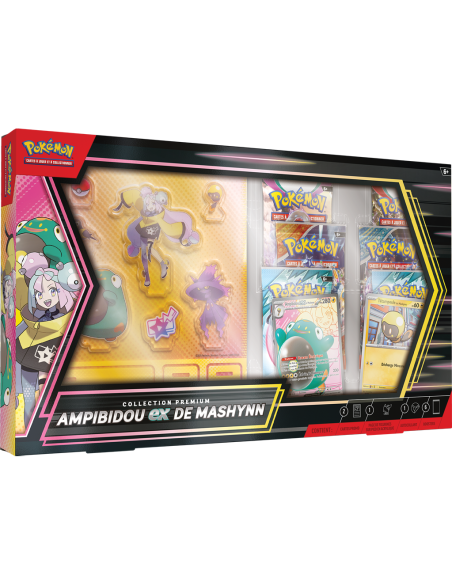 : Coffret Premium Ampibidou-ex de Mashynn - Pokémon