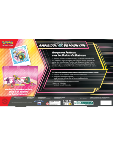 : Coffret Premium Ampibidou-ex de Mashynn - Pokémon