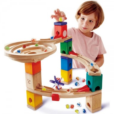 Circuit de billes à construire "Race to the Finish" - Hape Toys