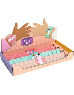 Bracelets enrouleur - fille - Display de 15 - 3 designs - Djeco 2