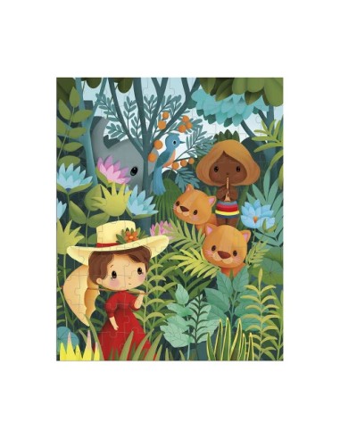 Puzzle enfant 100 pièces, puzzle art, puzzle enfant 6 ans - Janod