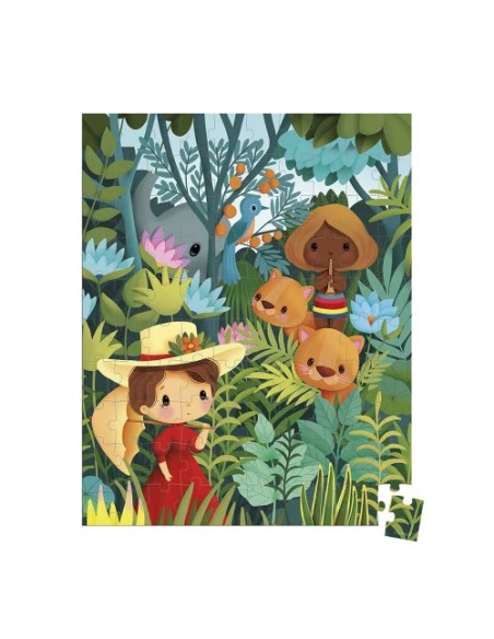 Puzzle enfant 100 pièces, puzzle art, puzzle enfant 6 ans - Janod