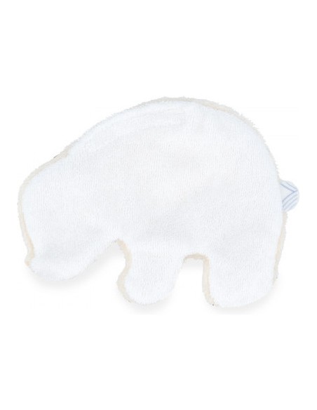 Peluche ours blanc avec poche de froid apaisante pour bébé - Kaloo