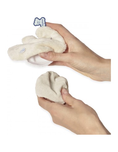 Peluche ours blanc avec poche de froid apaisante pour bébé - Kaloo