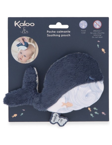 Peluche baleine avec poche de froid apaisante pour bébé - Kaloo