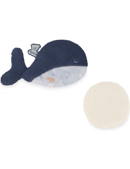 Peluche baleine avec poche de froid apaisante pour bébé - Kaloo