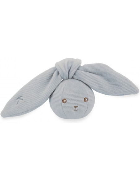Hochet lapin bleu - Jouet d'éveil sensoriel pour bébé, - Kaloo