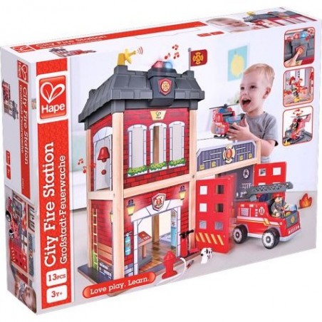Grande Caserne de pompiers - Hape Toys