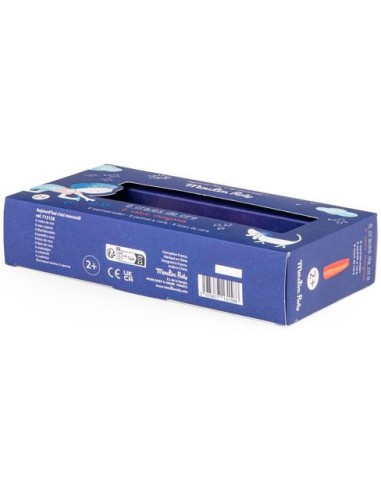 6 craies de cire Aujourd'hui c'est mercredi - Moulin Roty