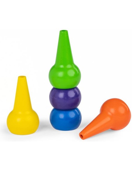 5 crayons de cire Les Popipop - Moulin Roty