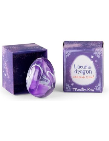 Oeuf de dragon violet rebondissant - Moulin Roty