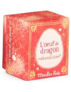 Oeuf de dragon rose rebondissant - Moulin Roty 2