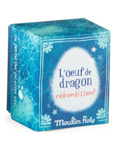 Oeuf de dragon bleu rebondissant - Moulin Roty