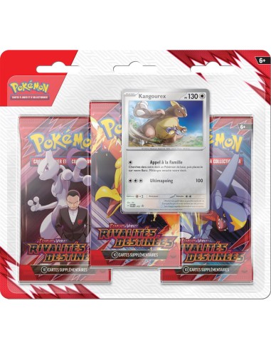 EV10 : pack 3 boosters - Pokémon Rivalités destinées