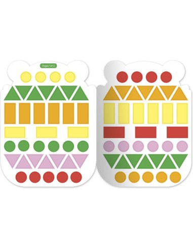 Gommettes formes - Coucou petit panda - Auzou