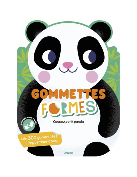 Gommettes formes - Coucou petit panda - Auzou