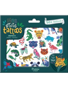 Mes p'tits tattoos Animaux - Un jeu - Auzou