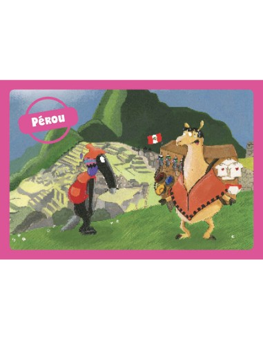Le Tour du Monde de Loup - Jeux enfants - Auzou