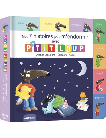 Mes 7 histoires pour m'endormir avec p'tit loup - Auzou