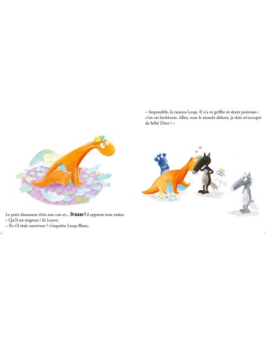 Le loup qui adorait les dinosaures - Auzou