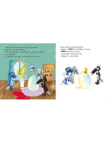 Le loup qui adorait les dinosaures - Auzou