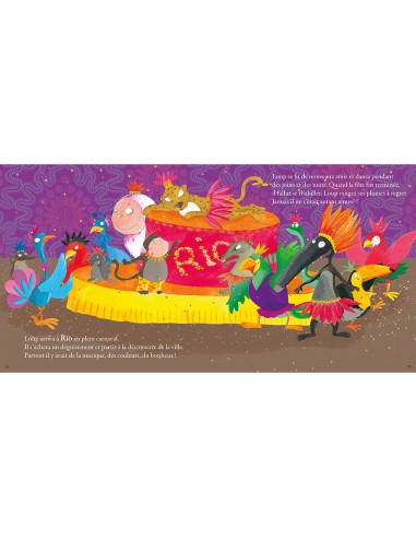 Le loup qui voulait faire le tour du monde - Auzou