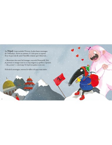 Le loup qui voulait faire le tour du monde - Auzou