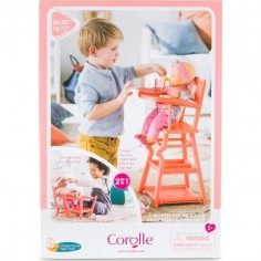 Chaise haute pour poupée 36 cm - Corolle 2
