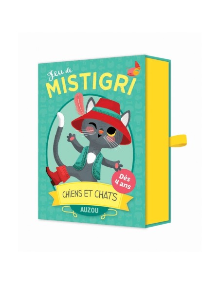 Jeu de mistigri chiens et chats - Auzou