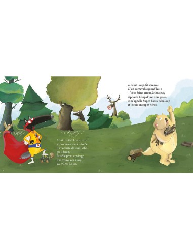 Le loup qui voulait être un super-héros - Philippe Auzou