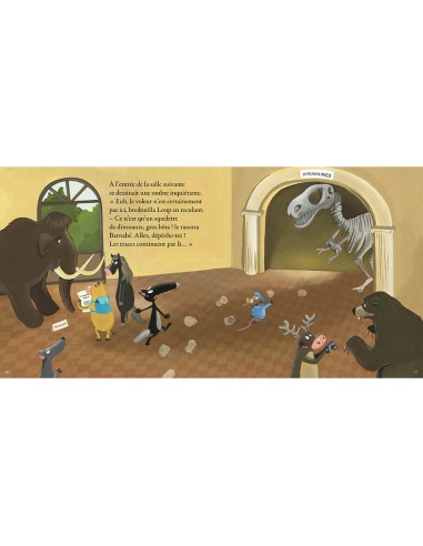 Le loup qui enquêtait au musée - Auzou