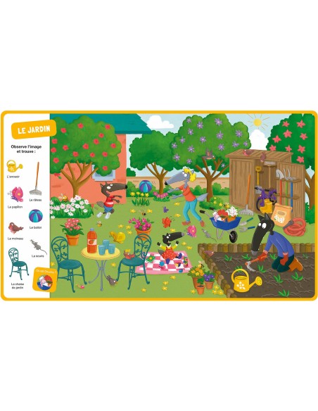 P'tit Loup - Cherche & trouve - vive la nature ! - Auzou