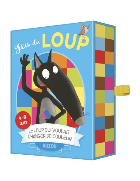 Jeux de cartes - Le jeu de cartes du loup qui voulait changer de couleur - Auzou