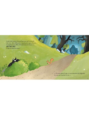 Le loup qui avait peur de son ombre - Auzou