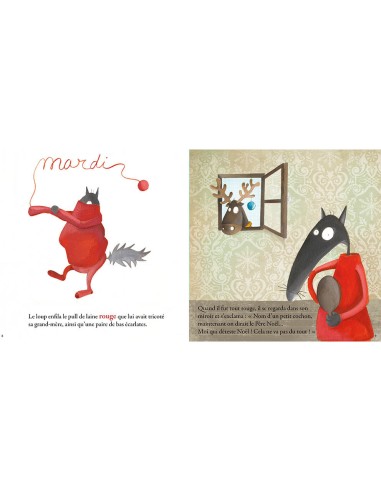 Le loup qui voulait changer de couleur - Auzou