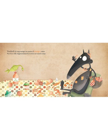 Le loup qui voulait changer de couleur - Auzou