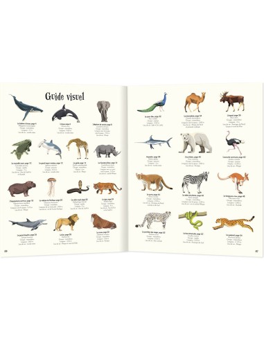 L'anthologie illustree des animaux fascinants - Auzou